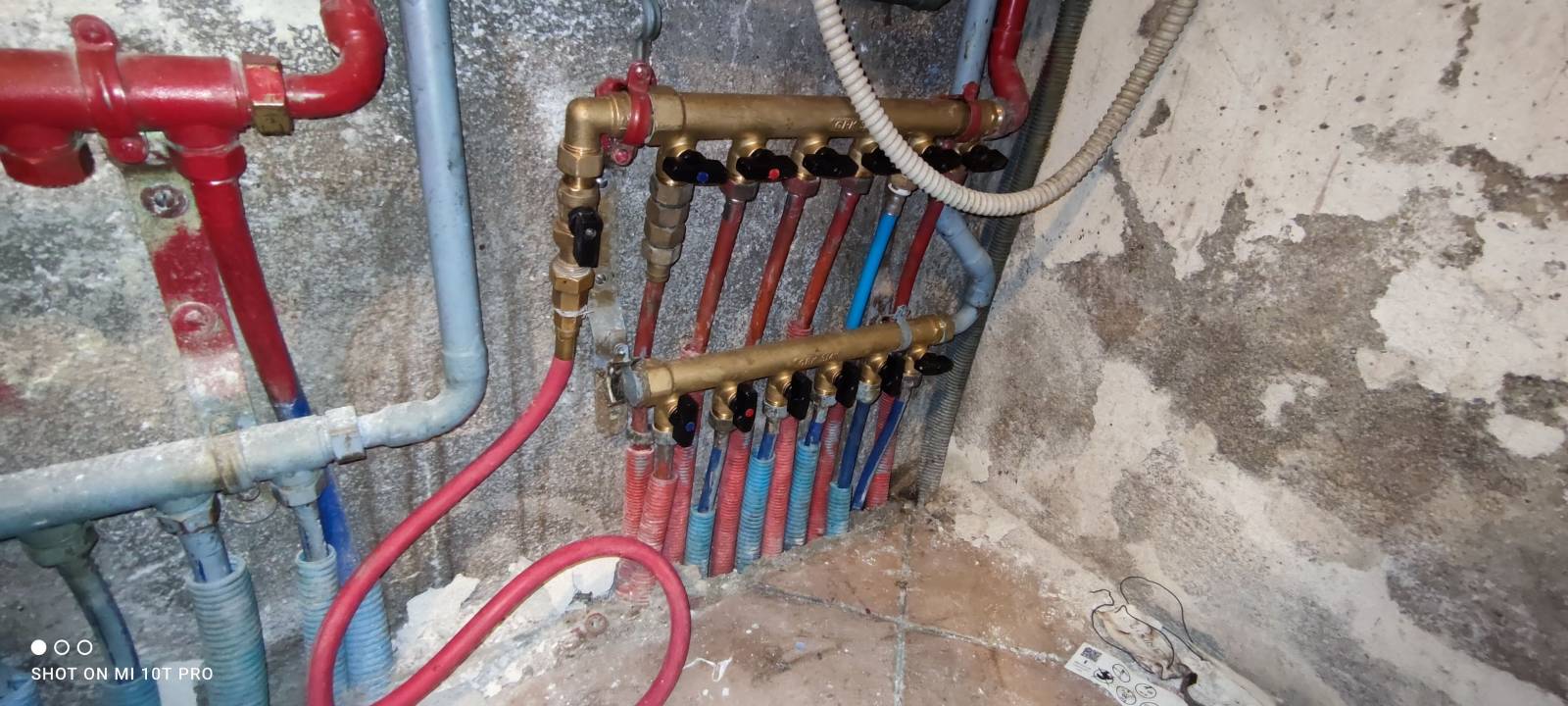 Recherche de fuites sur une canalisation enterrée sur réseau chauffage à St Paul de Vence dans les Alpes Maritimes