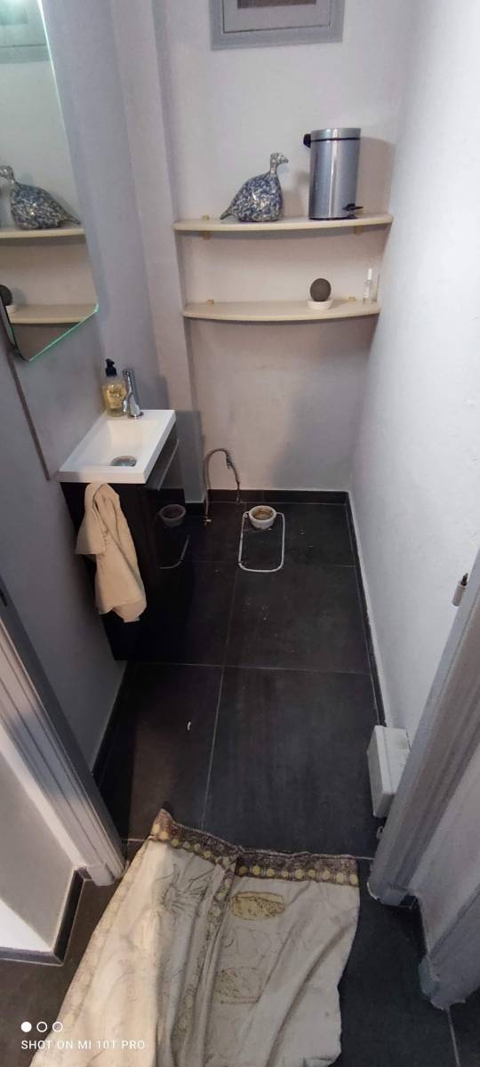 Recherche de fuite d'eau sur une canalisation d'évacuation d'un wc à Vence dans le 06.