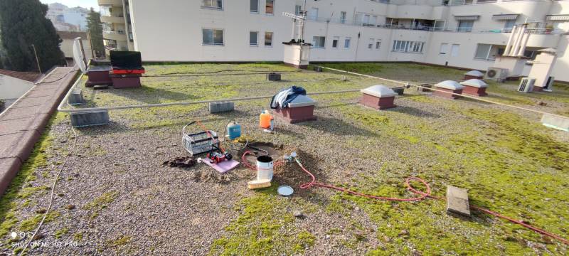 Détection de fuite d'eau sur toiture a Mougins dans Les Alpes Maritimes